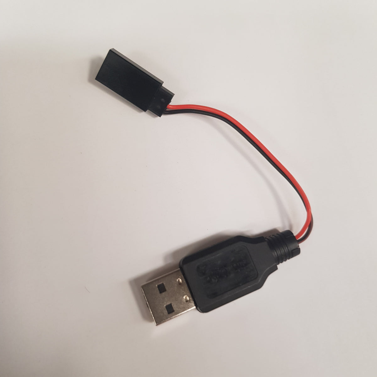 USB Laddare till LiPo-batteri 3,7v med Futaba kontakt