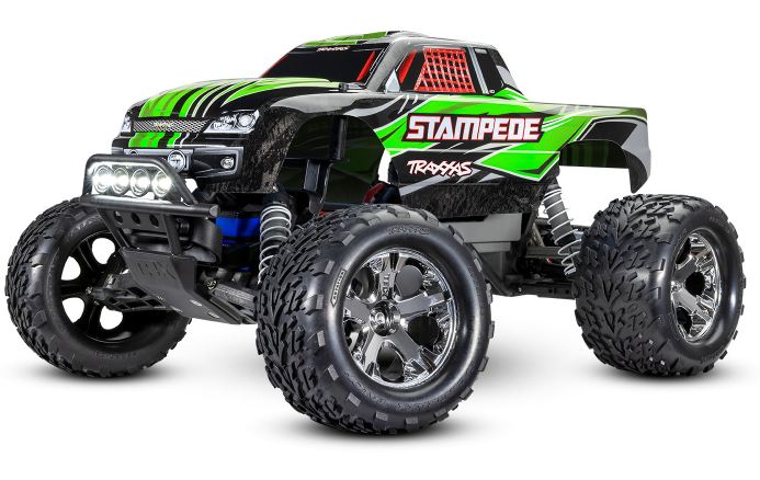 Traxxas Stampede 2WD m. LJUS, batteri och laddare