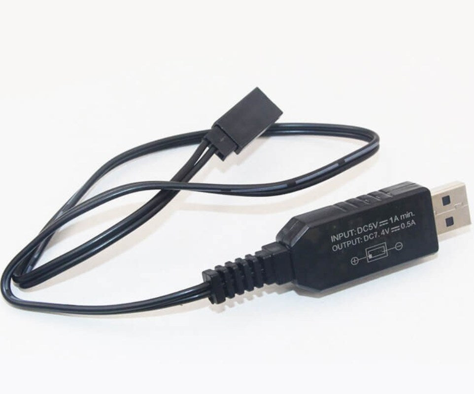 USB charger till 6,4V 700mAh LiFePo batteri