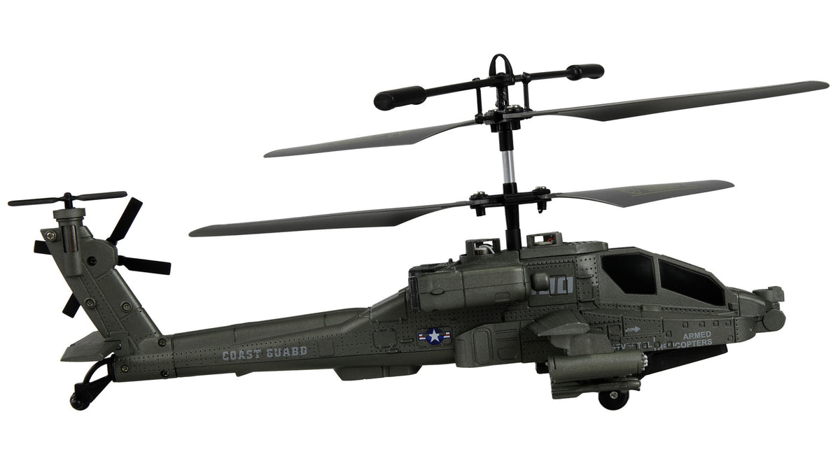 Fjernstyret Apache AH-64 Koaksial begynder helikopter – 3,5-kanals RTF