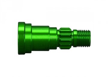Traxxas 7768G Stub Axle Alu Green (for Driveshaft #7750X) X-Maxx, XRT