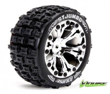 Tire & Wheel ST-JUMBO 2,8" Chrome 0-Offset (2) L-T3210C