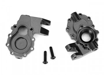 Traxxas 8252A Portal Housing Inner Front Alu Grey Left/Right (2) TRX-4/6