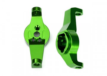 Traxxas 8232G Casterblock (Portal Drive) Alu Green L+R (2) TRX-4/6*