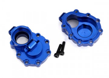 Traxxas 8253X Portal Housing Inner Rear Alu Blue Left/Right (2) TRX-4/6*