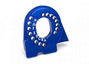 Traxxas 8290X Motor Mount Plate Alu Blue TRX-4/6