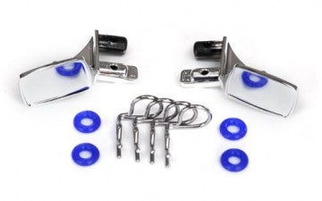 Traxxas 8133 Side Mirrors Chrome Chevrolet Blazer/K10