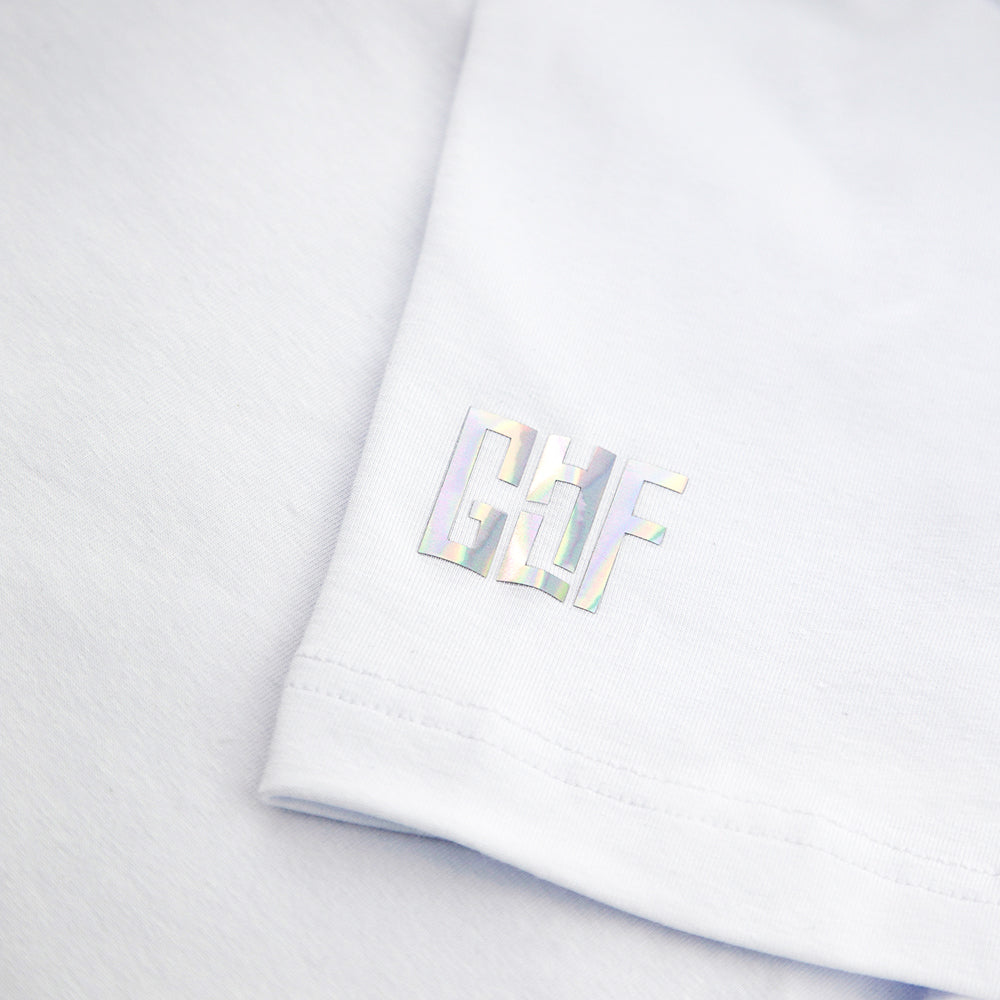 FragON - Holografic Logo Unisex T-shirt White, 2XL