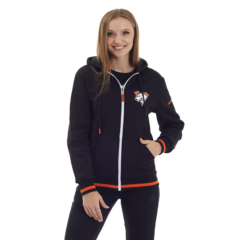 Virtus.pro Zip hoodie black, 2XL