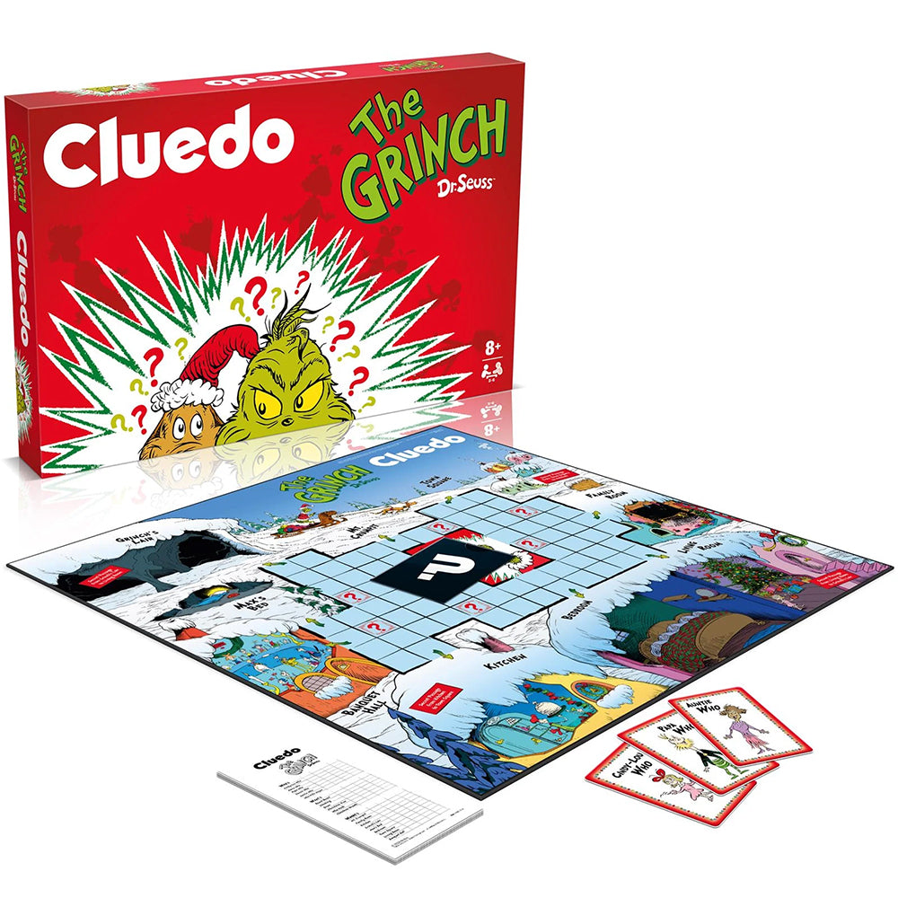 Winning Moves-The Grinch Cluedo Mystery Board Game