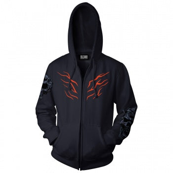 Jinx World of Warcraft - Shadowlands a King Zipper Hoodie Black, S
