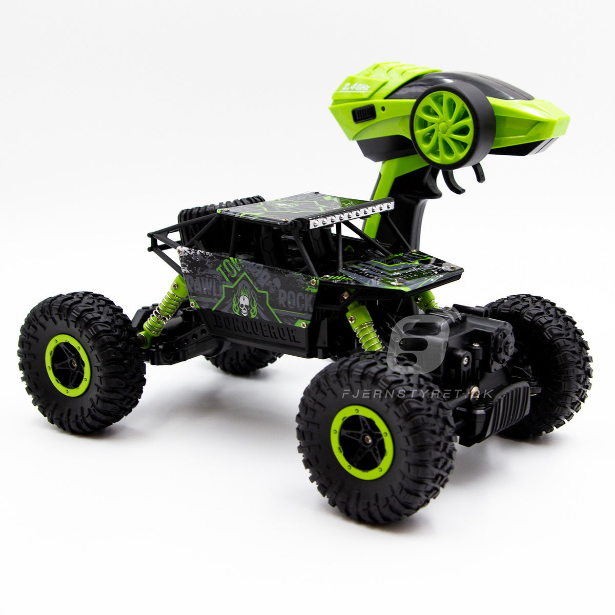 DEMO Rock Crawler Destroyer 1:18 - supercool radiostyrd lugn offroader