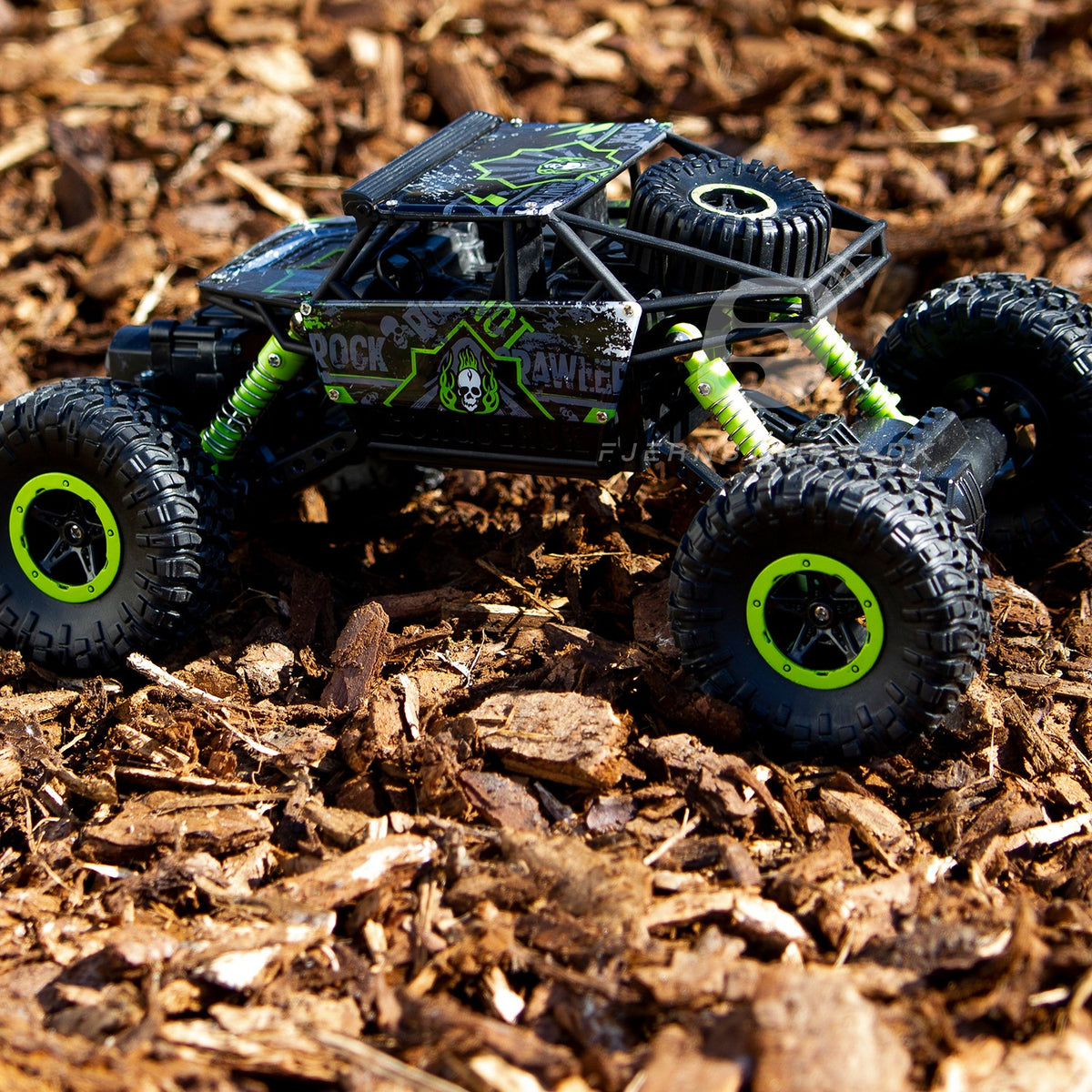 DEMO Rock Crawler Destroyer 1:18 - supercool radiostyrd lugn offroader