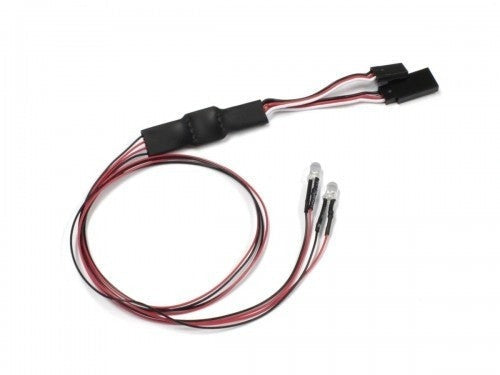 Kyosho LED Light Unit (Diam=5/L=400/Red/2 Bulbs)