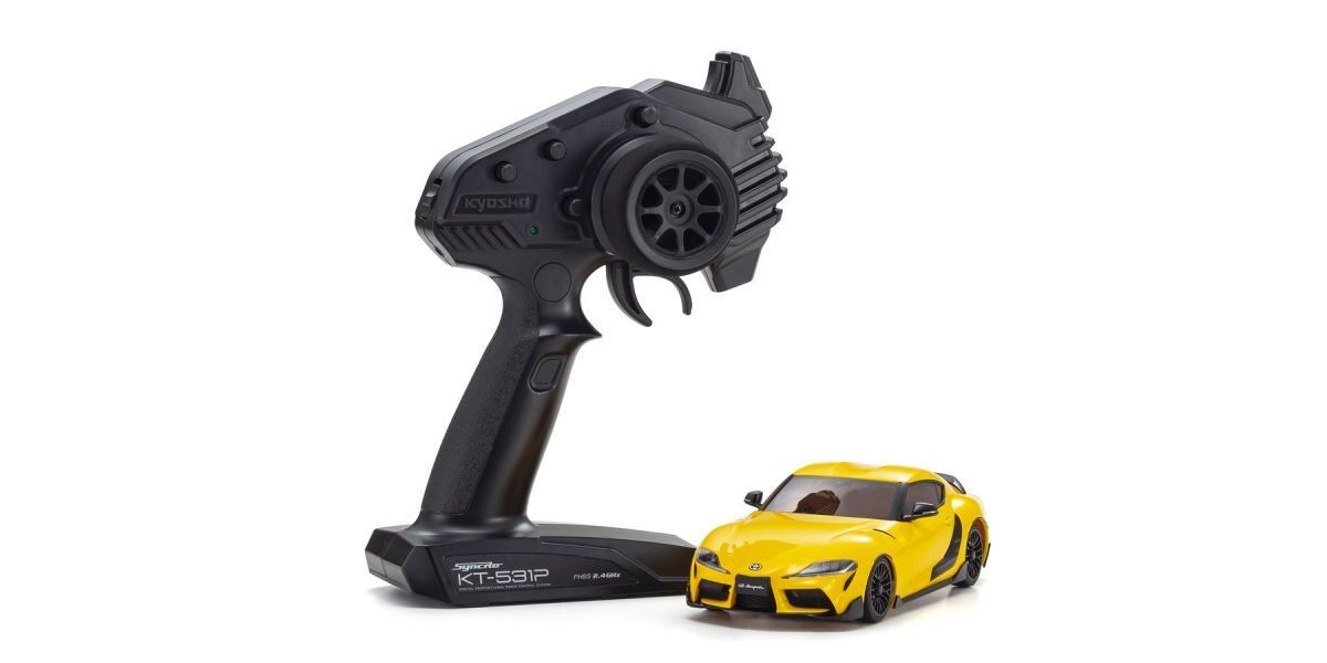 Mini-Z AWD Toyota GR Supra TRD Aero Version Yellow (MA-020/KT531P)