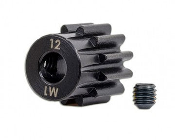 Traxxas 6482X Pinion Gear 12T 1.0M for 5mm Shaft (Machined, Hardened)