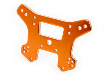 Traxxas 9539T Shock Tower Front Alu Orange Sledge