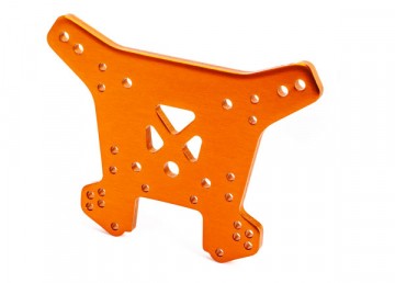 Traxxas 9538T Shock Tower Rear Alu Orange Sledge
