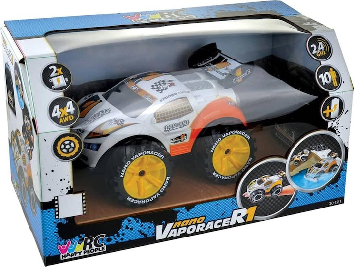 Vaporacer1-Nano - Terränggående seglande Radiostyrd bil med 360 graders rotation