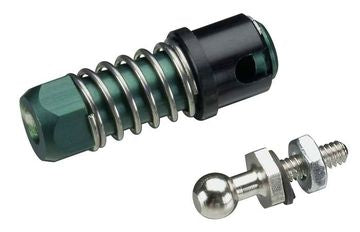 Sullivan 592 - Aluminum Ball Connector 2mm with locking sleeve