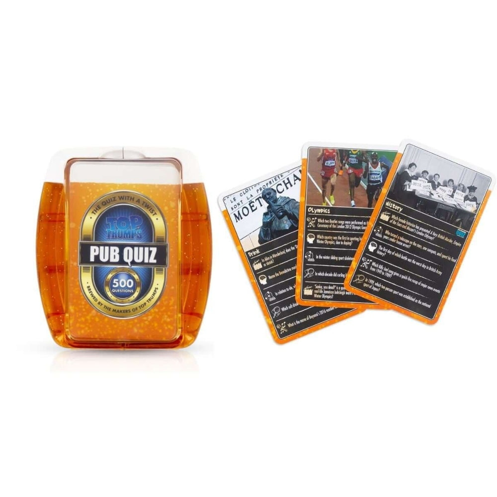 Winning Moves Pub - Top Trumps Quiz Board Game