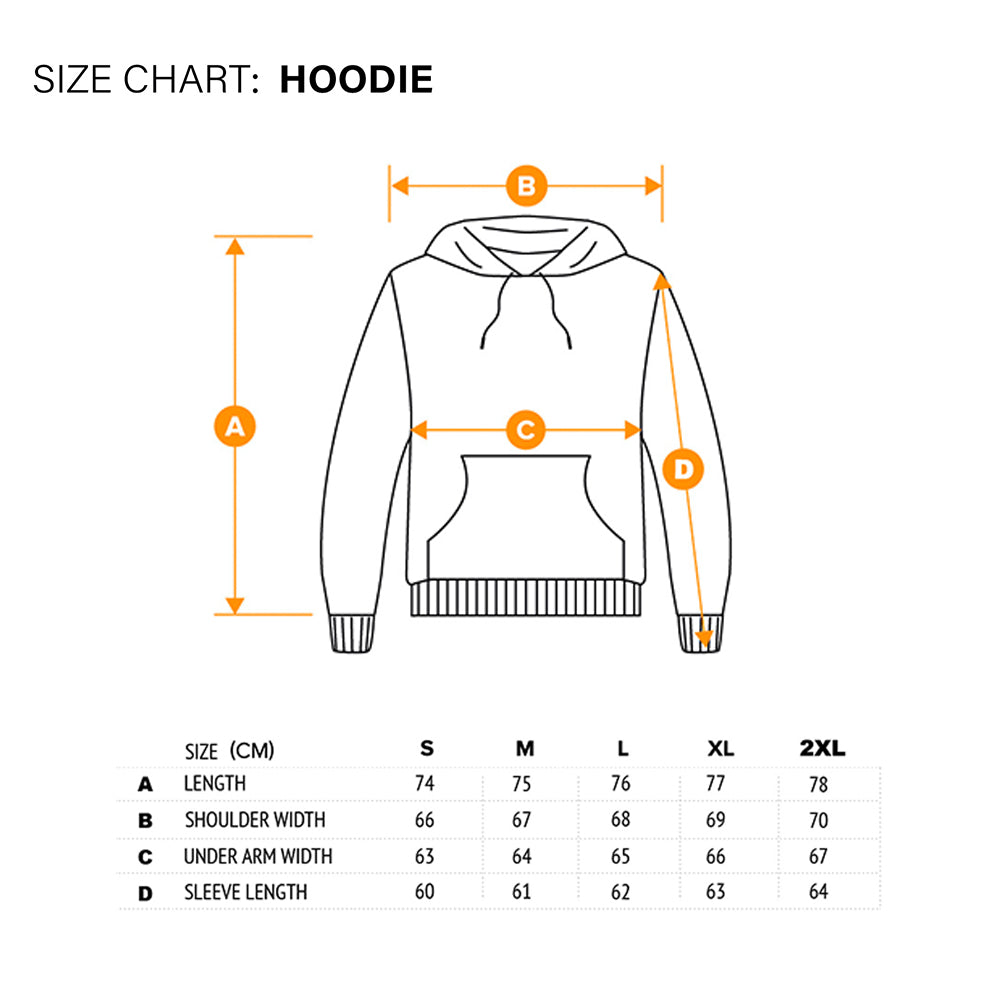Rick and Morty hoodie with logo black, M