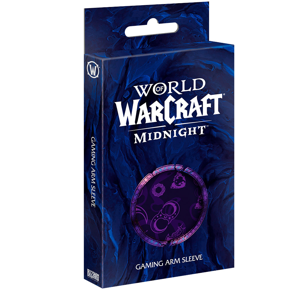 World of Warcraft Midnight – Gaming Arm Sleeve Limited Edition – Black&Purple, M