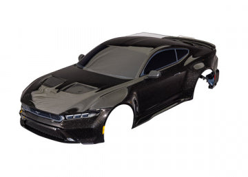 Traxxas 10511-BLK Body Ford Mustang Clipless Complete Black
