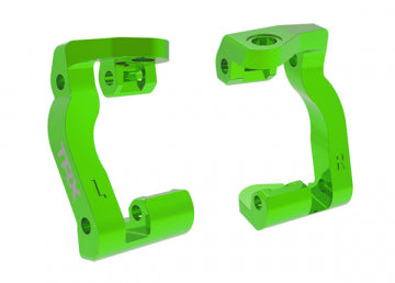Traxxas 10733-GRN Caster Blocks Alu Green (Pair) Mini Maxx