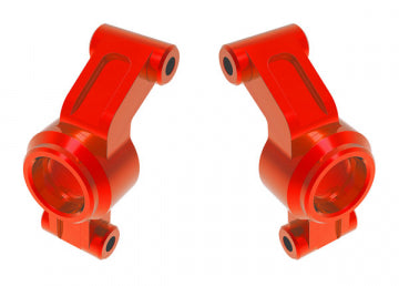 Traxxas 10751-RED Stub Axle Carriers Alu Red (Pair) Mini Maxx