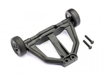 Traxxas 10776-BLK Wheelie Bar Complete Black Mini Maxx/XRT
