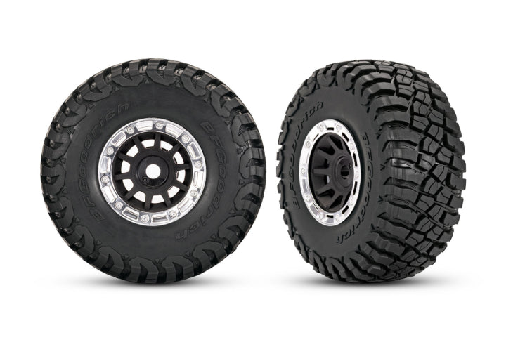 Tires & Wheels BFGoodrich Mud Terrain/ Mini Slash Chrom/Black (2)