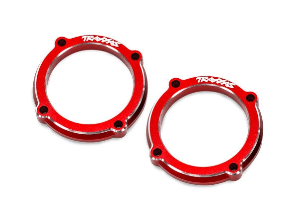 TRAXXAS 10969-RED Retainer LED Light Pod Alu Red (2) Funco Sand Car
