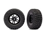 Tires & Wheels Kumho/S-Spoke Black 4WD/2WD Rear (2)