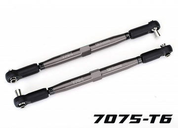 Traxxas 7748-GRAY Toe Links Alu Gray 158mm Adjustable (2) X-Maxx