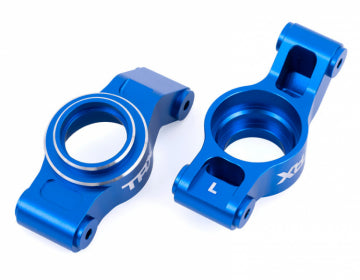 Traxxas 7852-BLUE Carriers Stub Axle Rear L&R (Pair) Alu Blue X-Maxx, XRT