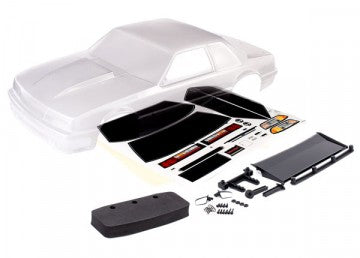 Traxxas 9421 Body Ford Mustang Drag Slash Clear