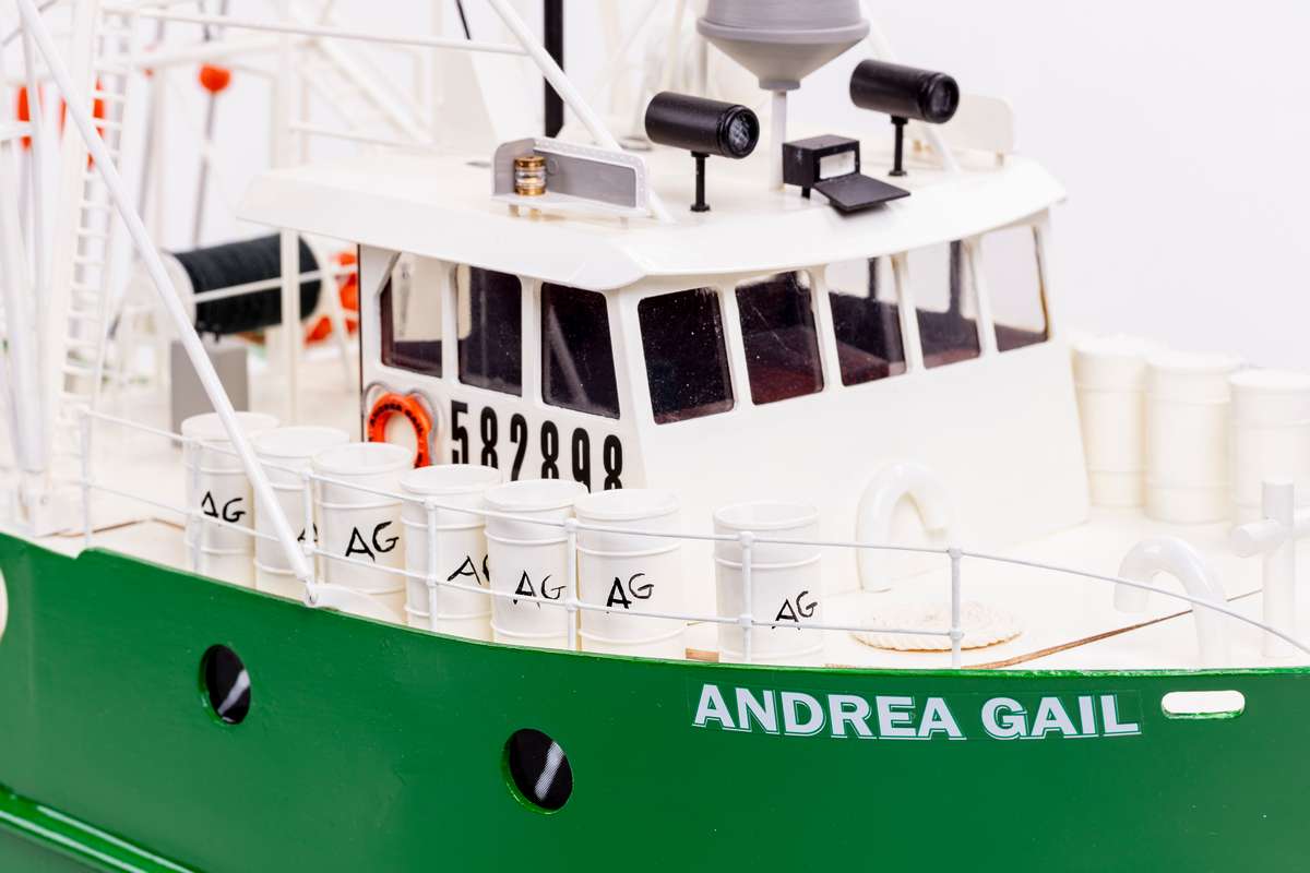 1:30 Andrea Gail -Wooden hull