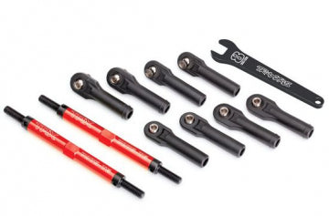 TRAXXAS 8638R Toe Link 144mm Alu Red (with Wrench) (2) E-Revo 2