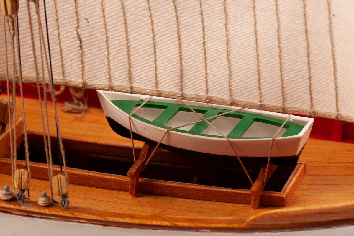 1:80 LE MARTEGAOU - Wooden hull