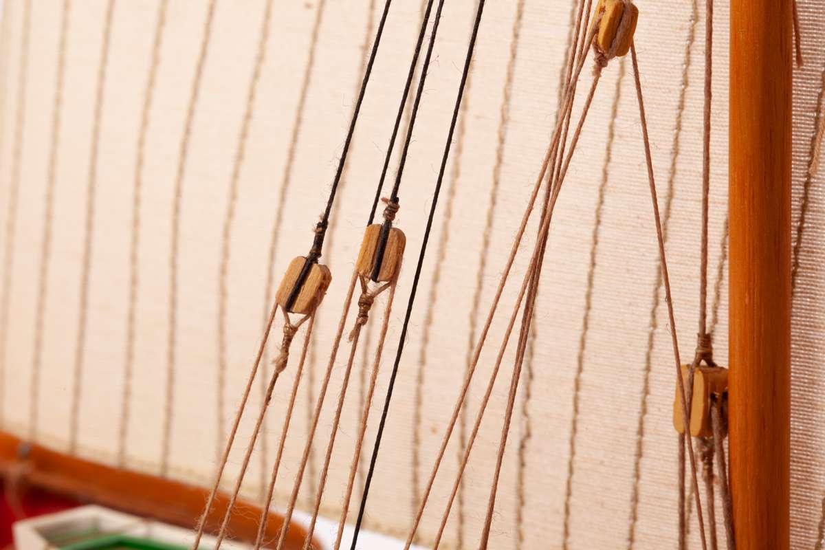 1:80 LE MARTEGAOU - Wooden hull