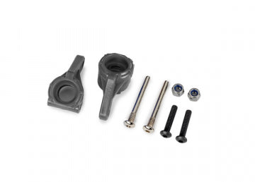Traxxas 9137-GRAY Steering Blocks EHD Gray (Pair) (for Upgrade Kit #9180/9181/9182) 2WD
