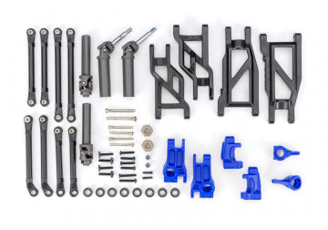 Traxxas 9180-BLUE Outer Driveline & Suspension EHD Blue Upgrade Kit 2WD Stampede, Rustler, Bigfoot