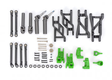 Traxxas 9181-GRN Outer Driveline & Suspension EHD Green Upgrade Kit 2WD Raptor, Slash, Slash Mod
