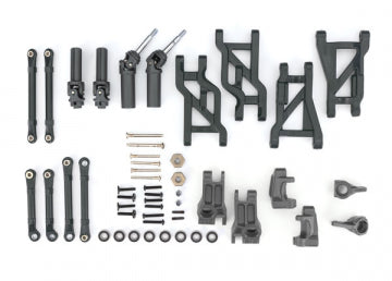 Traxxas 9182-GRAY Outer Driveline & Suspension EHD Gray Upgrade Kit Bandit, Drag Slash
