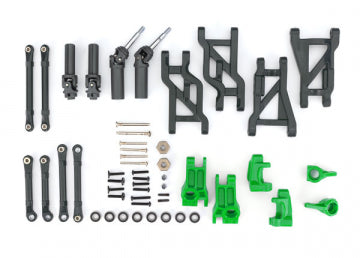 Traxxas 9182-GRN Outer Driveline & Suspension EHD Green Upgrade Kit Bandit, Drag Slash