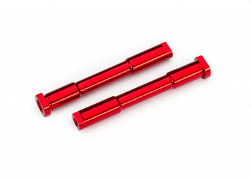 Traxxas 9525-RED Bell Crank Post Steering Alu Red (2) Sledge