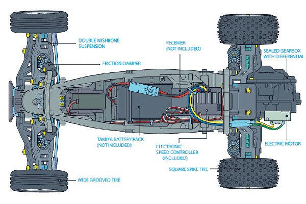 1/10 R/C Neo Fighter Buggy (DT-03)