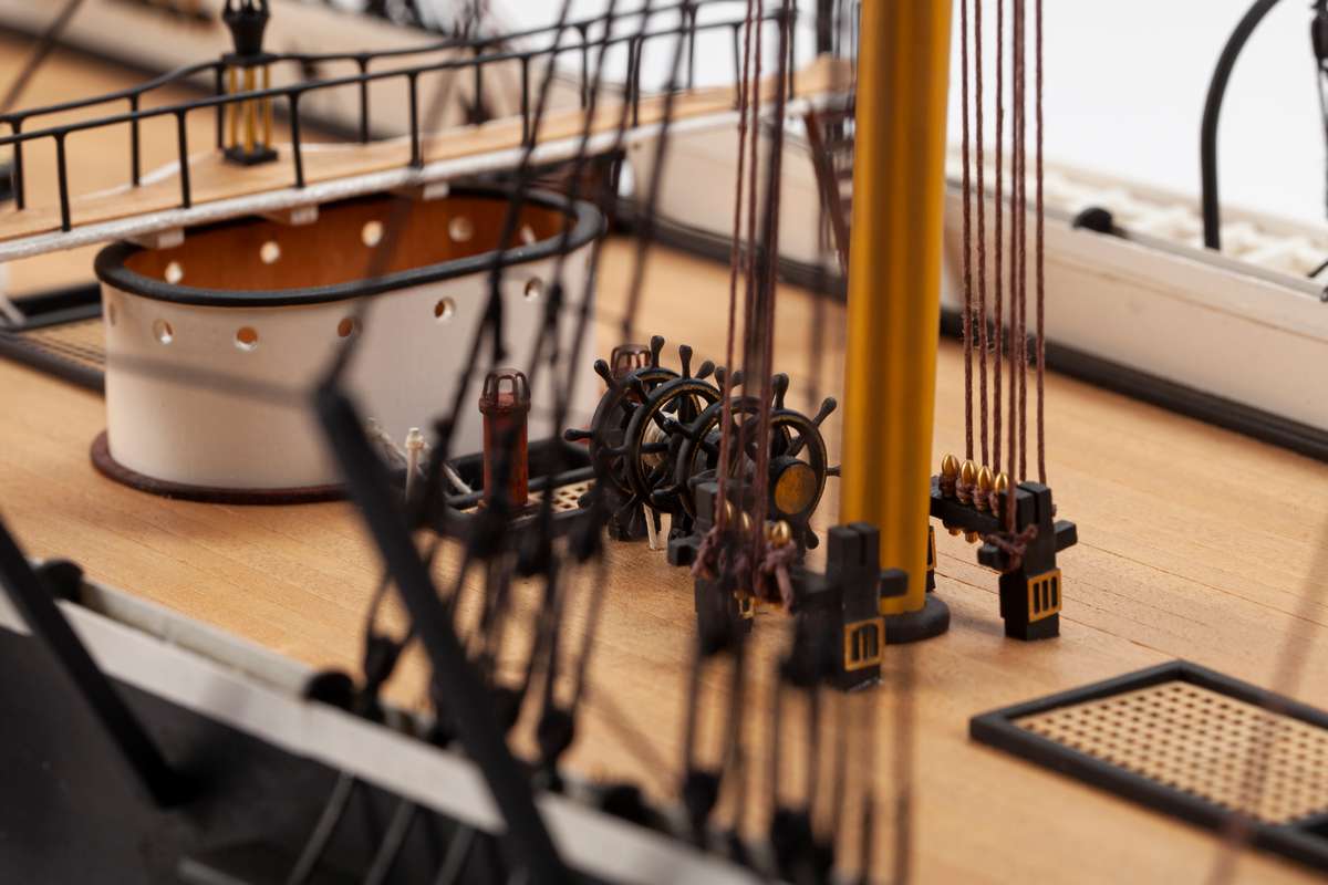 1:100 HMS Warrior - Wooden hull