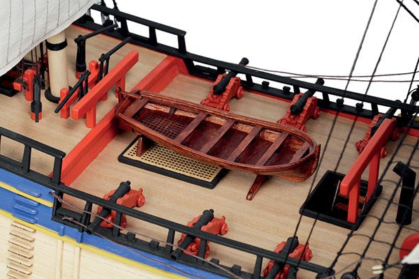 1:50 HMS Endeavour -Wooden hull